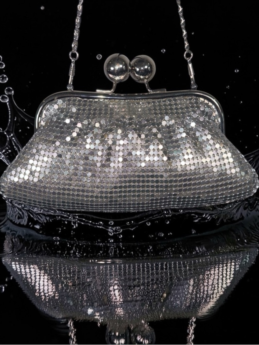 Laila Rowe, evening clutch bag. Vintage